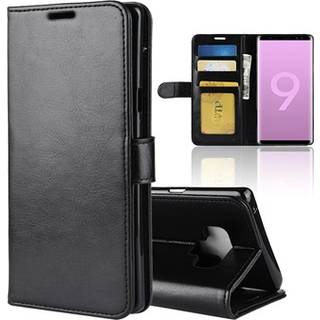 Samsung Galaxy Note9 Pung Taske med Stativ og Magnetisk Lukning - Sort