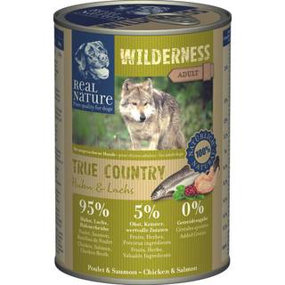 REAL NATURE Adult Wilderness True Country kylling & laks 400 g