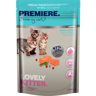 Kitten Lovely fjerkræ og laks 300 g