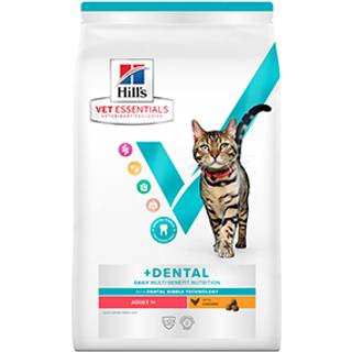 Hills Vet Essentials Feline Young Adult Cat, Dental Health, Kylling - 1,5 kg