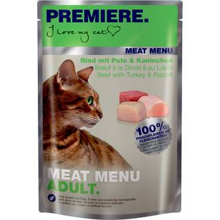 Adult Meat Menu, pouch kalkun & kanin 85 g
