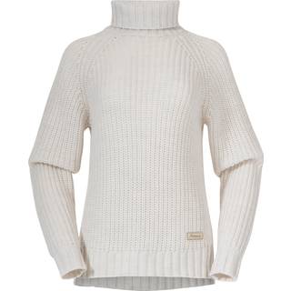 Bergans Nordmarka Merino High Neck Jumper Women Vanilla White S
