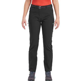 Montane Women's Terra Stretch Pants Softshellbukser Damer størrelse 40 - Long farve sort