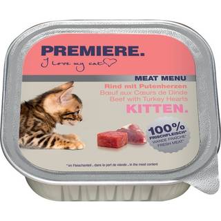 Kitten Meat Menu, alu okse & kalkunhjerte 100 g