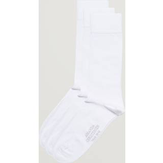 Amanda Christensen 3-Pack True Cotton Socks White