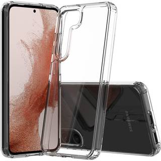 Samsung Galaxy S23 Fleksibel og hårdt Plastik Cover - Gennemsigtig