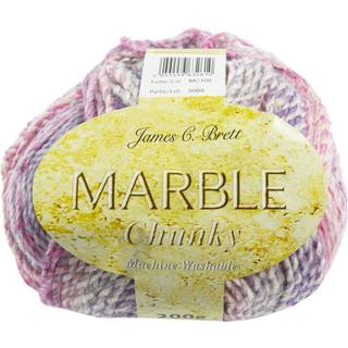 James C. Brett Marble Chunky 108 lavendelfelter