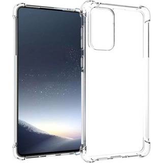 Samsung Galaxy A73 (5G) Shockproof Fleksibelt Plastik Bagside Cover - Gennemsigtig