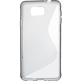 Samsung Galaxy Alpha S-Shape TPU Cover Gennemsigtig