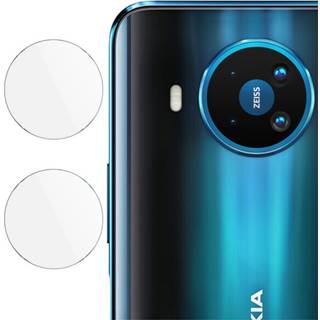 Nokia 8.3 5G IMAK Beskyttelsesglas til Kameralinse - Gennemsigtig (2 stk.)