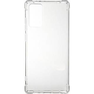 Samsung Galaxy Note 20 Drop Resistant Fleksibelt Cover - Gennemsigtig