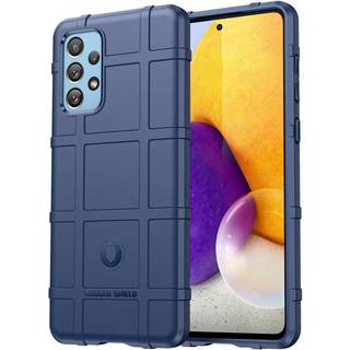 Samsung Galaxy A73 (5G) Rugged Shield Series Håndværker Bagside Cover - Blå