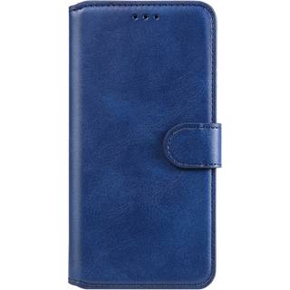 Samsung Galaxy A32 (5G) Blødt Læder Flip Cover m. Pung - Blå
