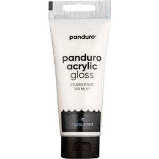 Panduro Acrylic akrylfarve, blank 100 ml – Pearl white