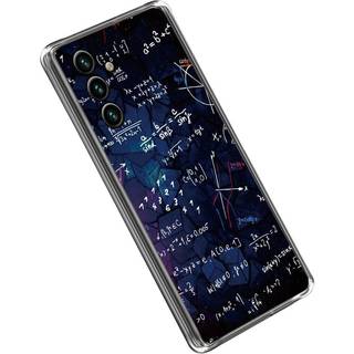 Samsung Galaxy A14 (5G) Fleksibelt Bagside Cover m. Print - Matematik