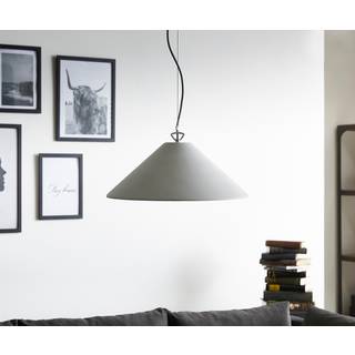 Pendelleuchte Fatua 40 cm Beton 60 W Pendelleuchte Hängeleuchte - Grau