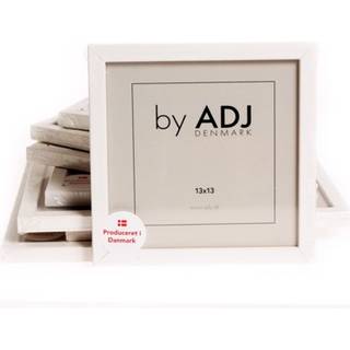 Hvid 11mm fyrretræ 13x13 Billedramme