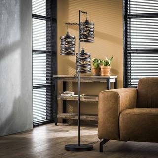 Spindlight gulvlampe, tre lamper, højde 150 cm
