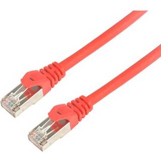 Prokord Netværkskabel Lszh Rj-45 Cat6a 2m. Rød