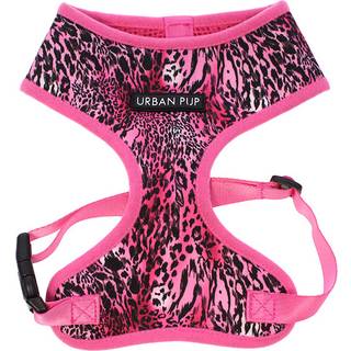 Urban Pup Harness - Lyserød leopard / M
