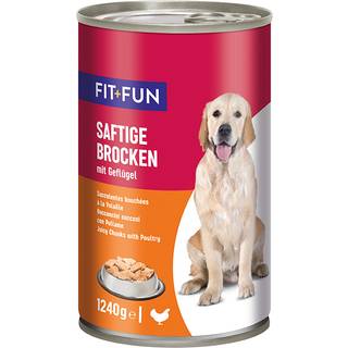 FIT+FUN Adult Ragout, dåse fjerkræ 1240 g