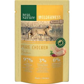 REAL NATURE Adult Wild. Pure Chicken, pou kylling 85 g