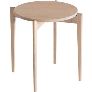 Oscarssons Möbel, Tilia Sidebord Ø51 cm Hvidolieret eg