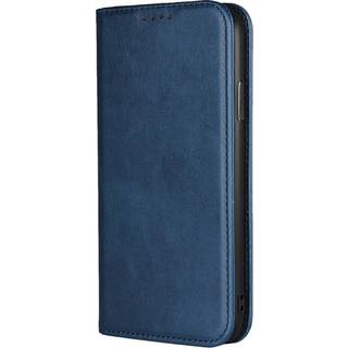 iPhone XR Smart Læder Flip Cover m. Pung - Blå