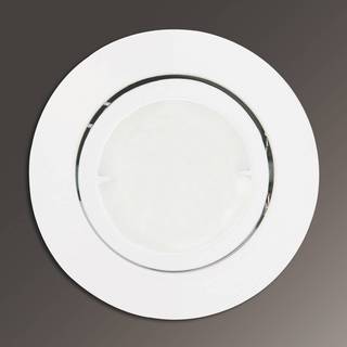 Joanie - LED-indbygningslampe i hvid, rund