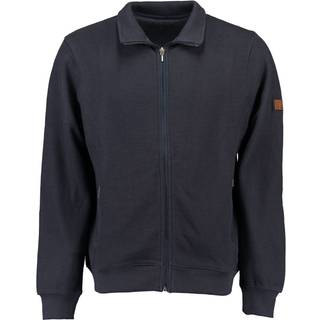Full zip casual striktrøje