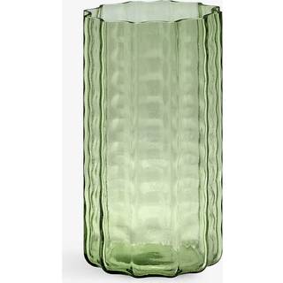 Serax Waves 01 vase 21 cm Green-clear