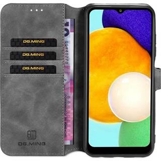 DG-Ming Wallet cover 3-kort Samsung Galaxy A03s - Grå