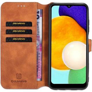 DG-Ming Wallet cover 3-kort Samsung Galaxy A03s - Rød