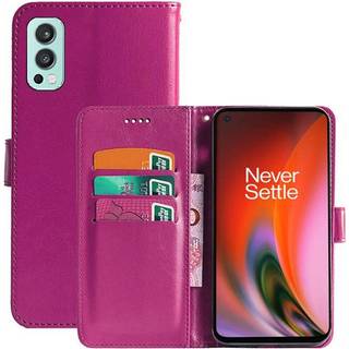 Wallet Cover 3-kort OnePlus Nord 2 5G  - lyserød