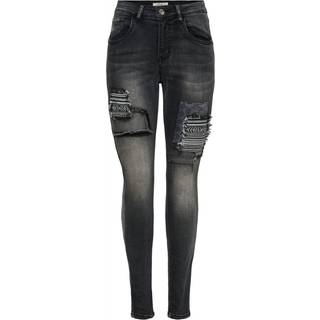 Jewelly dame jeans JW7083 - Black - S