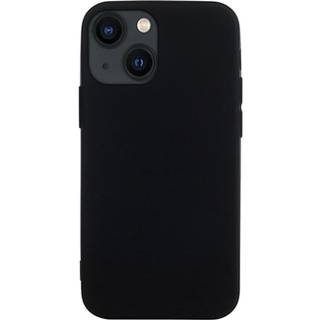 Anti-Fingeraftryk Mat iPhone 14 TPU Cover - Sort