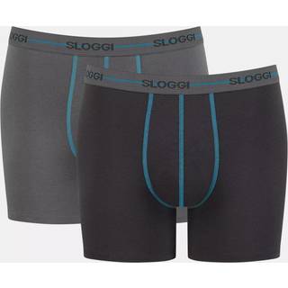 Sloggi 2-pak Men Start Short C2P - Grey - X-Large