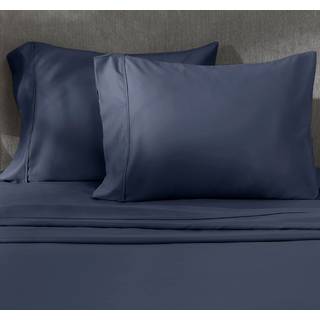 Californien design den standard queen size pillowcase s?t - 400 tr?dantal 100% bomuldssaten s?t med 2 pude d?kker ?ndbar k?ling bl?d til kvalitet