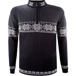 Kama Rune, merino sweater, herre, sort