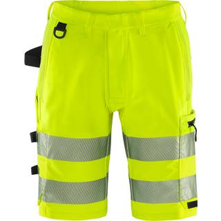 Fristads 134245 HiVis Green stretchshorts klasse 2 2648 GSTP / Arbejdsshorts Hi-Vis gul C58