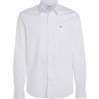 Calvin Klein Herren Hemd weiß Slim Fit