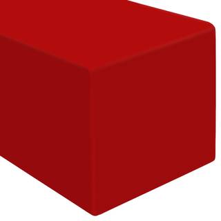 Lann's sengetøj - 6 'Premium -monteret dug til 72 """" X 30 """" Rektangulært bord - Bryllup/banket/messe - Polyester tøjstofafdækning - Rød