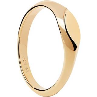 PDPAOLA Gala Stamp Ring 18 kt. Forgyldt Sølv AN01-A52-50 (ring) - Dame - 925 Sterling Silver