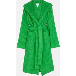 Bottega Veneta Cotton terry bathrobe - green - M
