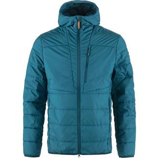 Fjällräven Keb Padded Hoodie Syntetisk jakke Herrer størrelse XS farve turkis