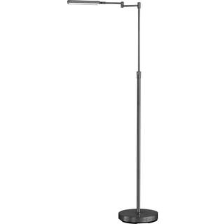 Nami LED-gulvlampe, foddæmper, CCT, sort