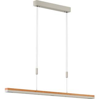 Quitani LED-pendel Elna, længde 118 cm, nikkel