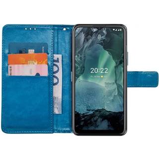 Wallet cover 3-kort Nokia G11 - Lyseblå