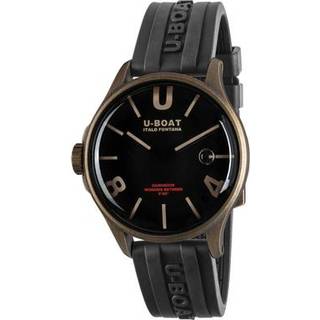 U-Boat 9549 Darkmoon Brown Vintage Herrenuhr 40mm 5ATM