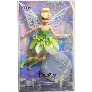 Mattel Disney Toys Tinker Bell Collector Doll med vinger for at fejre Disney 100 ?rs undring inspireret af Peter Pan